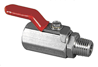 SSBV Series 2-Way Stainless Steel Full Port Ball Valve (SSBV-4M-4F-BU)